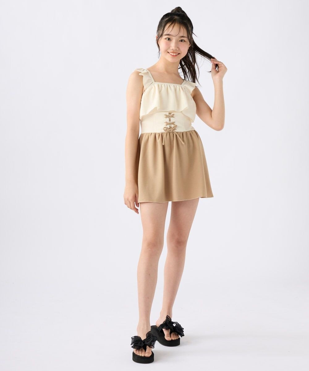 OP／FILA 【repipi armario】編上げAライン水着 