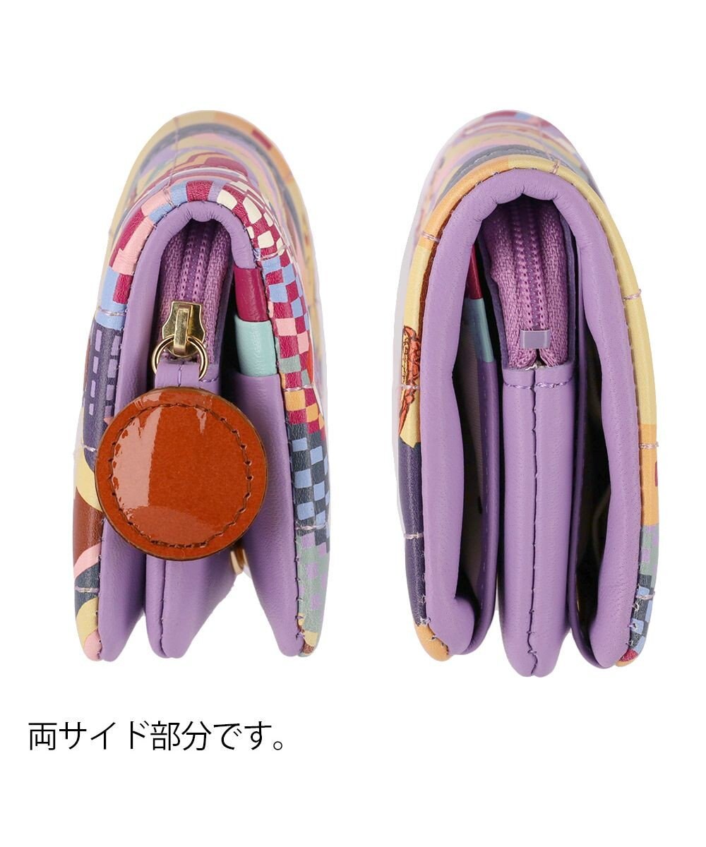 tsumori chisato CARRY カラフルランドスケープ 2つ折り財布 ミニ財布 