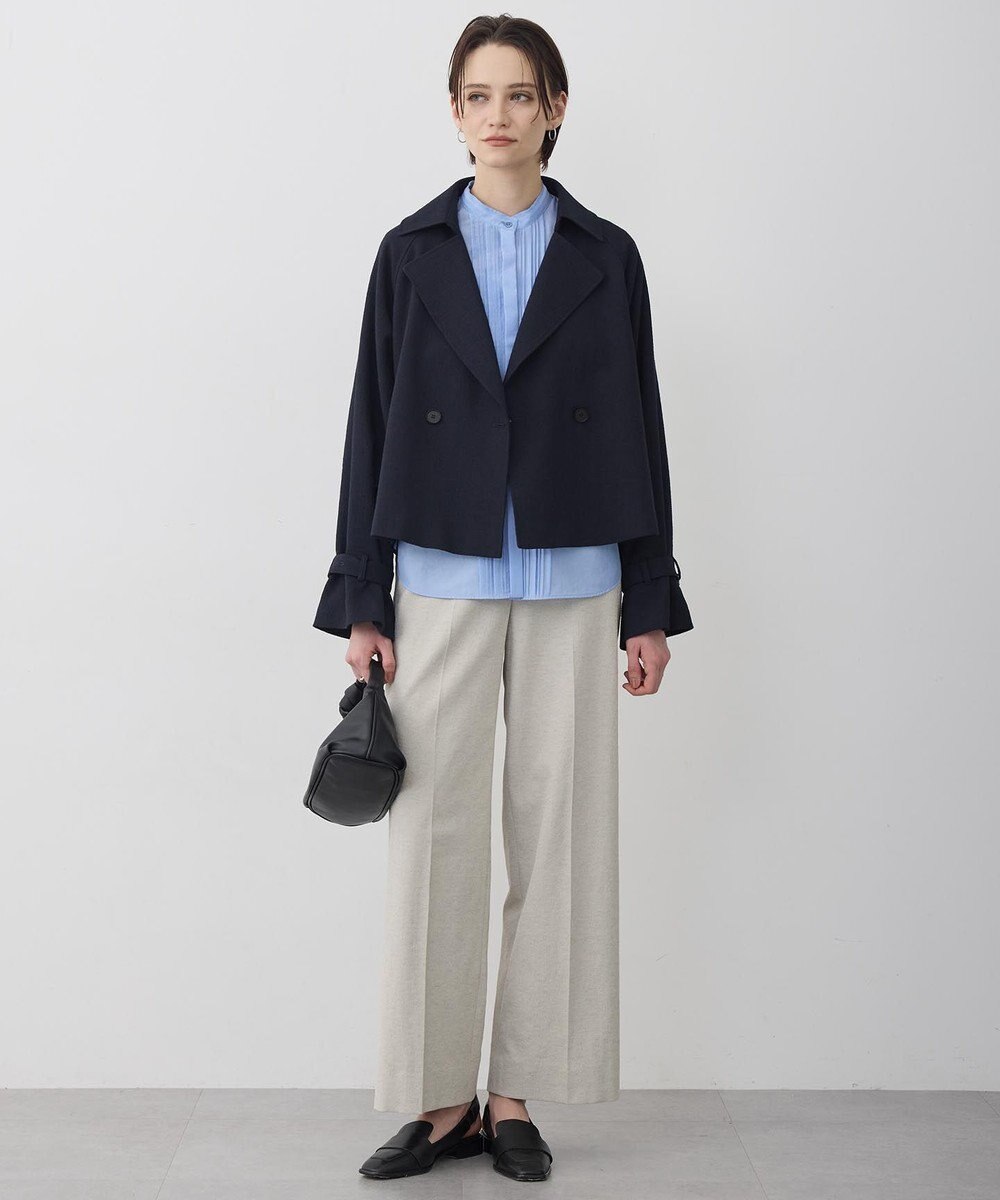 ICB 【先行予約】 ミックスブッチャー ショートトレンチコート 