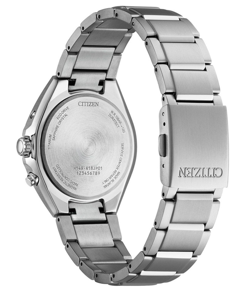 CITIZEN 【ケース径37.5mm】シンプルで使いやすい光発電エコ・ドライブ電波時計 CB1160-55E 