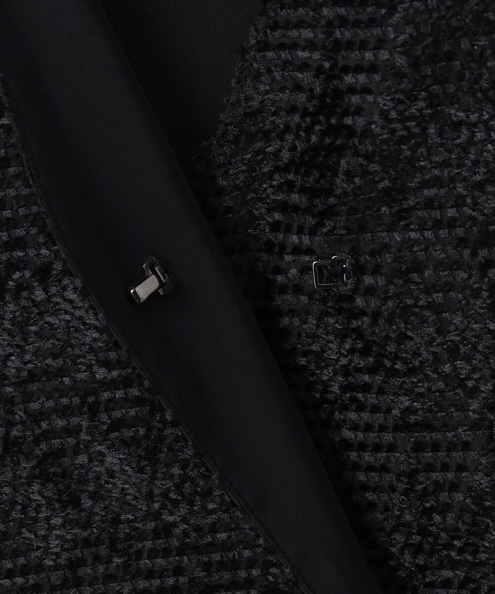 ICB ダイヤカットジャカードブラウス 