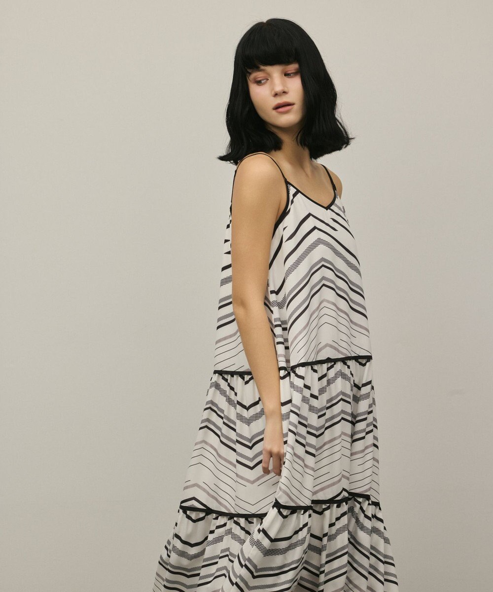 GRACE CONTINENTAL キカプリントキャミワンピース 