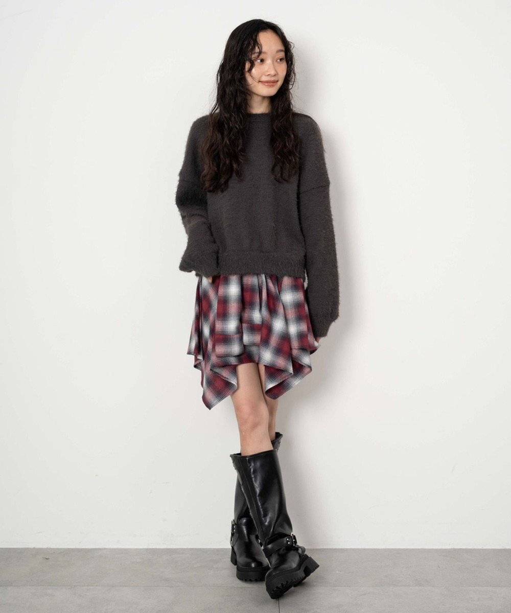 WEGO シャギーニットプルオーバー 