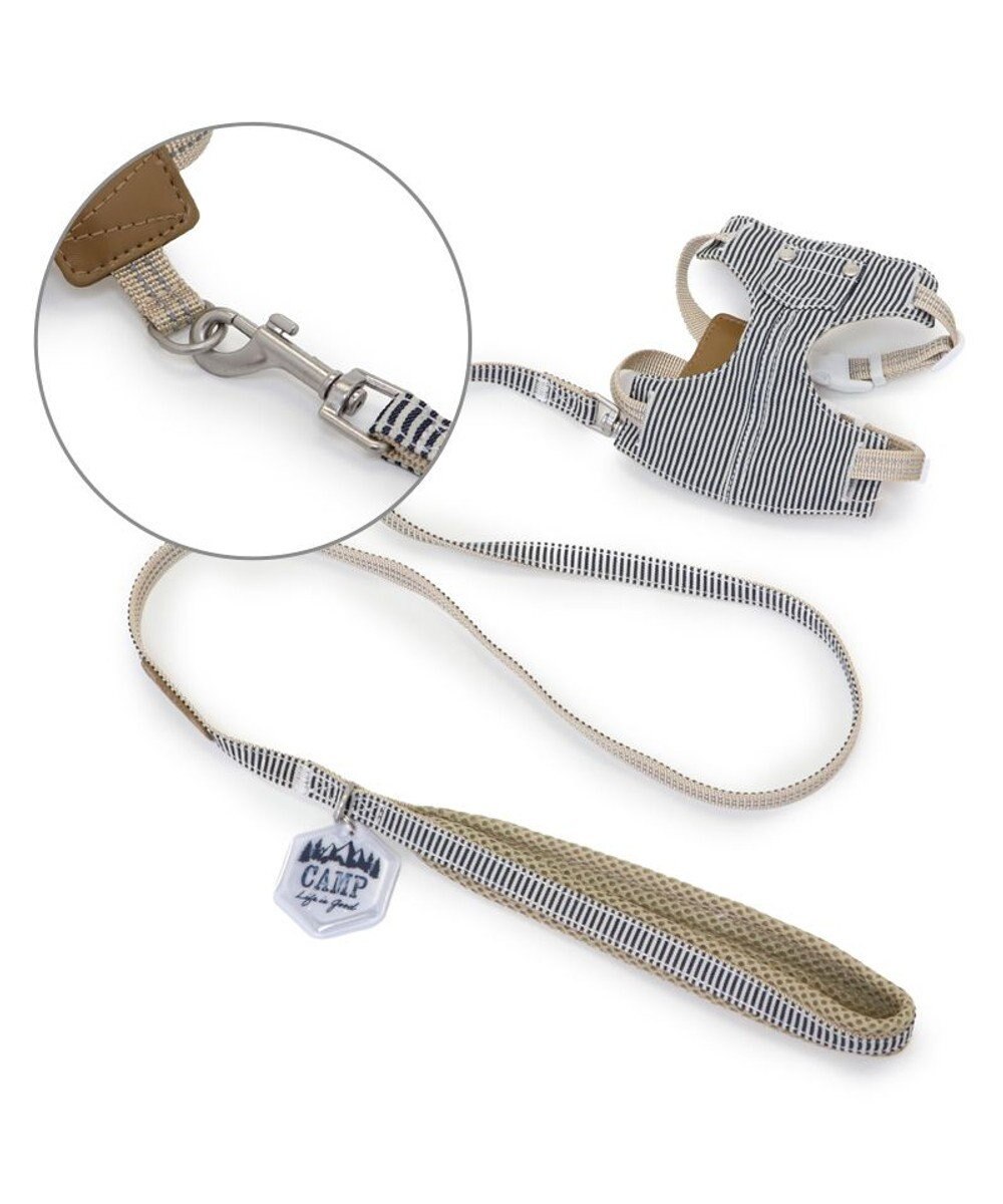 PET PARADISE ペットパラダイス ヒッコリー スリム ハーネス＆リード S 小型犬 