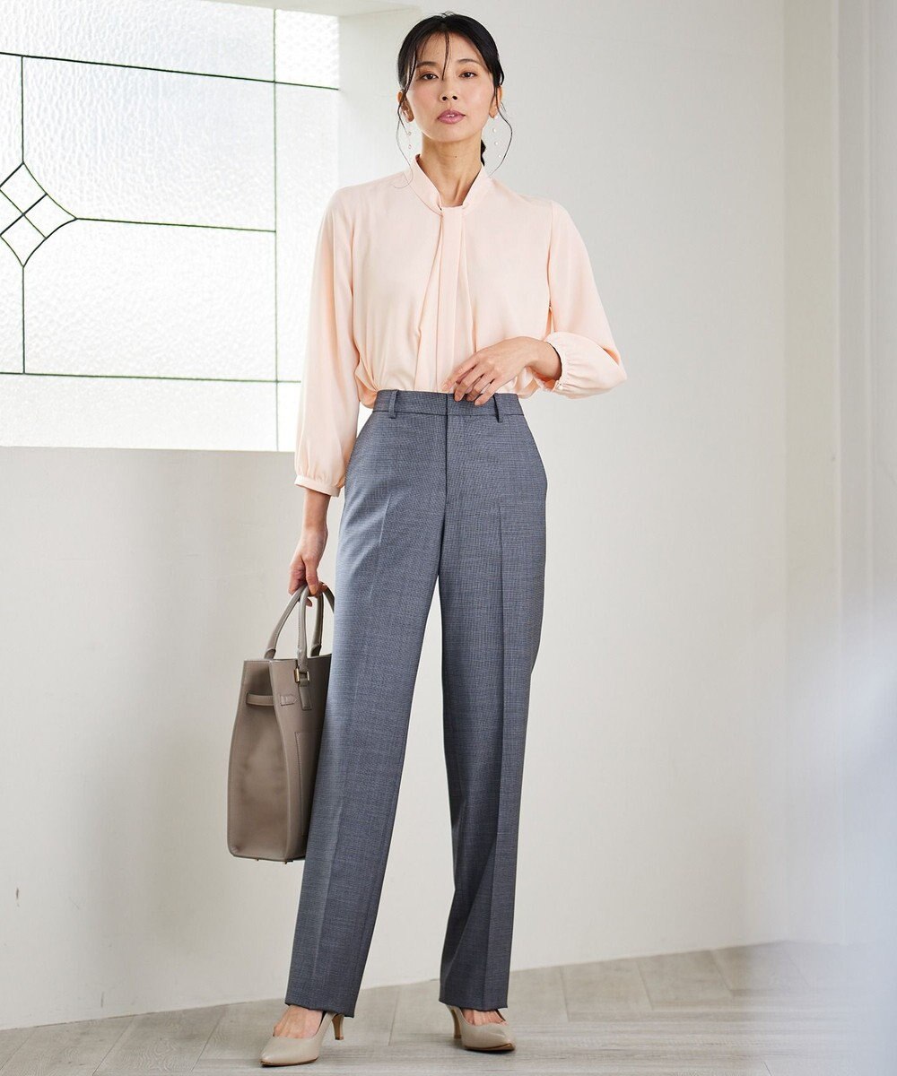 23区 L 【セットアップ対応/新色追加】ラフィーネウール フルレングスパンツ 