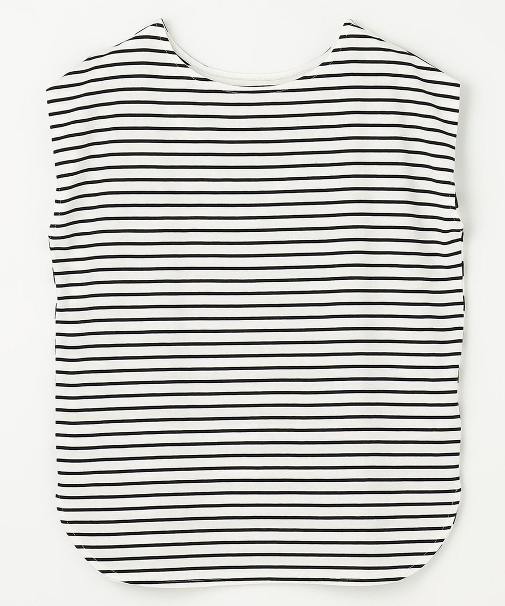 ANY 【接触冷感・UVケア】TCオーガビッツボーダー Tシャツ 