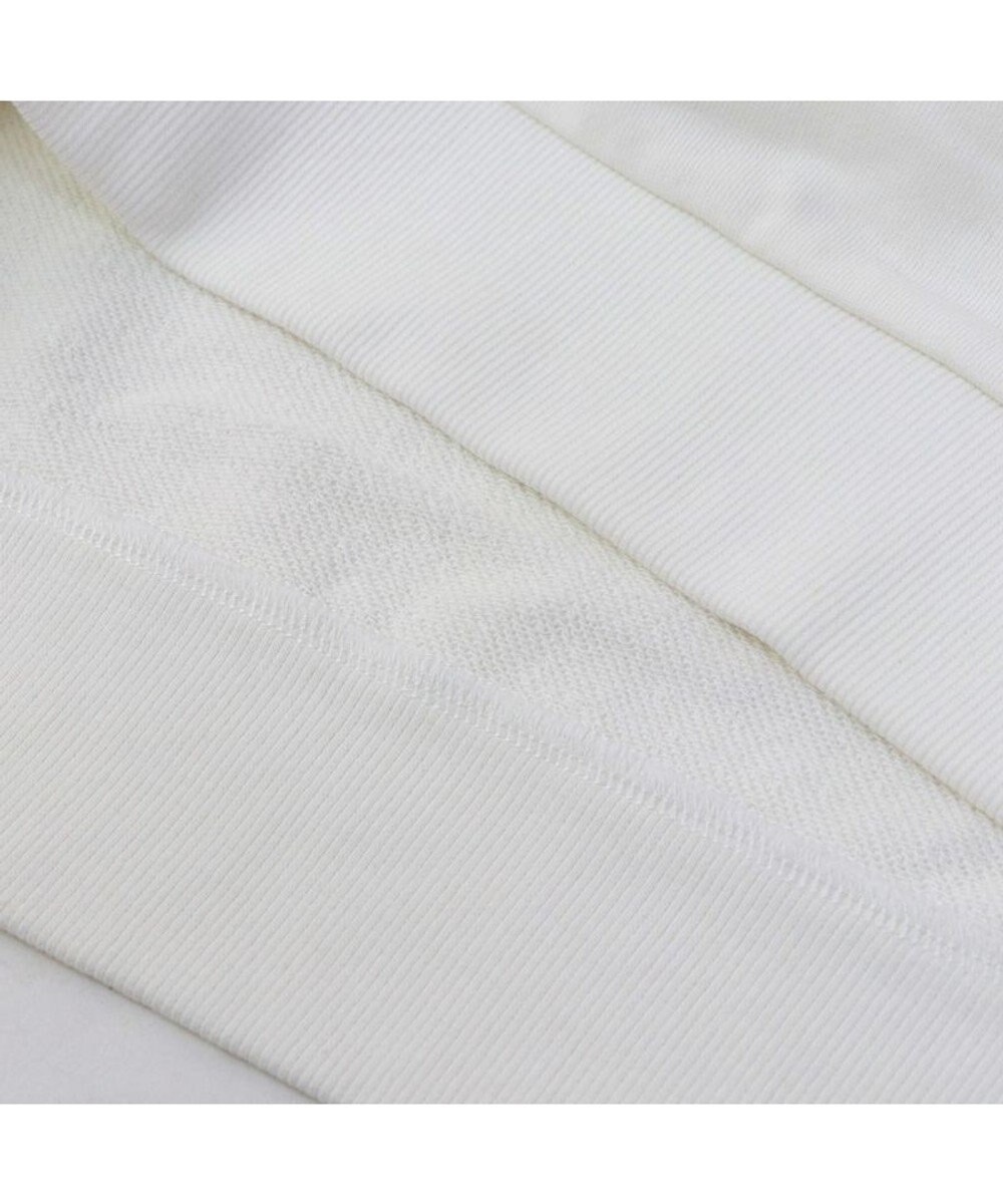 Mother garden しろたん＆らっこいぬ 白刺繍トレーナー《オフホワイト》 S / M / L / XL 