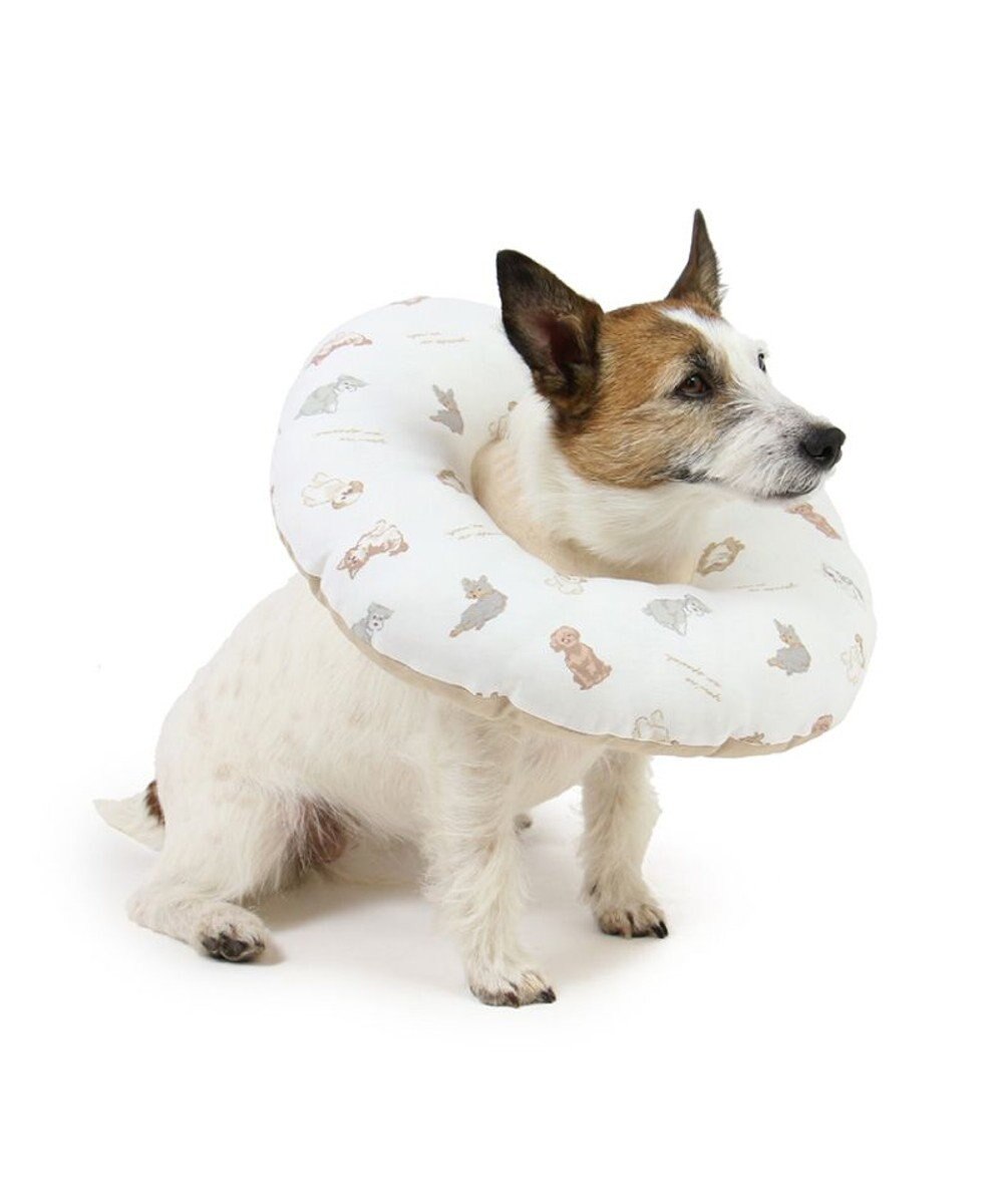 PET PARADISE ペットパラダイス makokoro エリザベスカラー 《わんちゃん柄》   Ｓ 小型犬 
