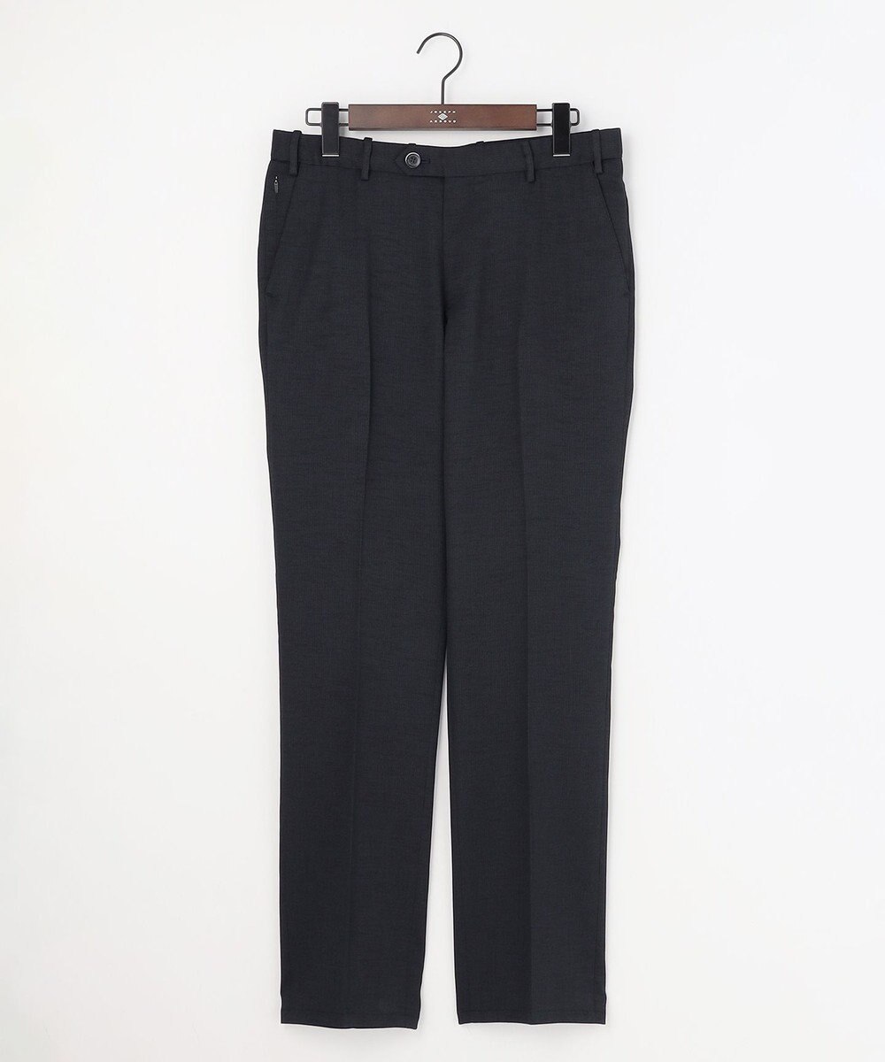 JOSEPH ABBOUD 【ウエストも伸びる!/清涼/軽量/ストレッチ】クールピケストレッチ パンツ 