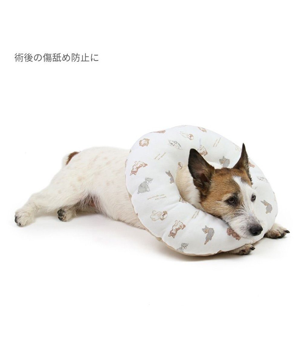 PET PARADISE ペットパラダイス makokoro エリザベスカラー 《わんちゃん柄》   Ｓ 小型犬 