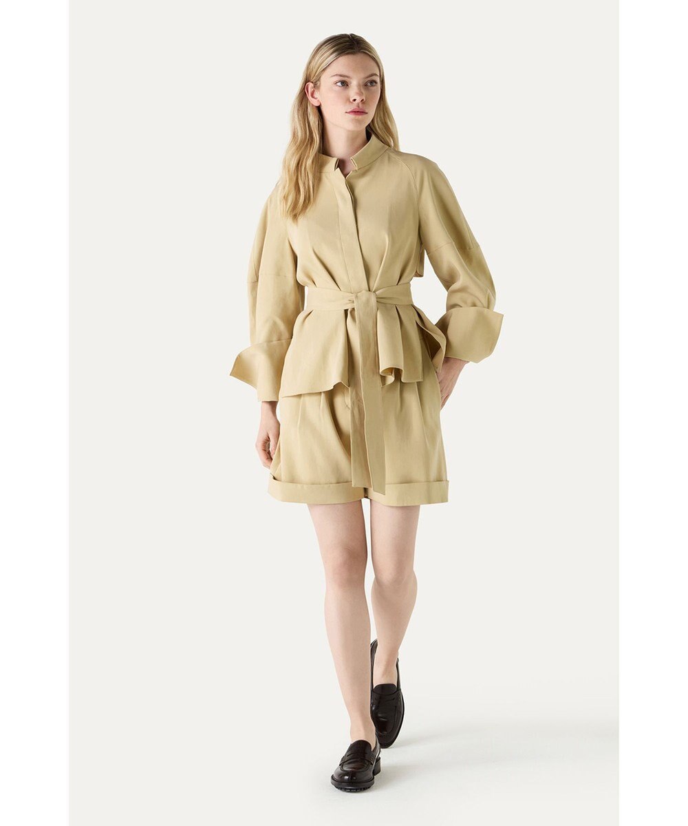 DAKS COOL CLASSICS サファリキュロットパンツ 