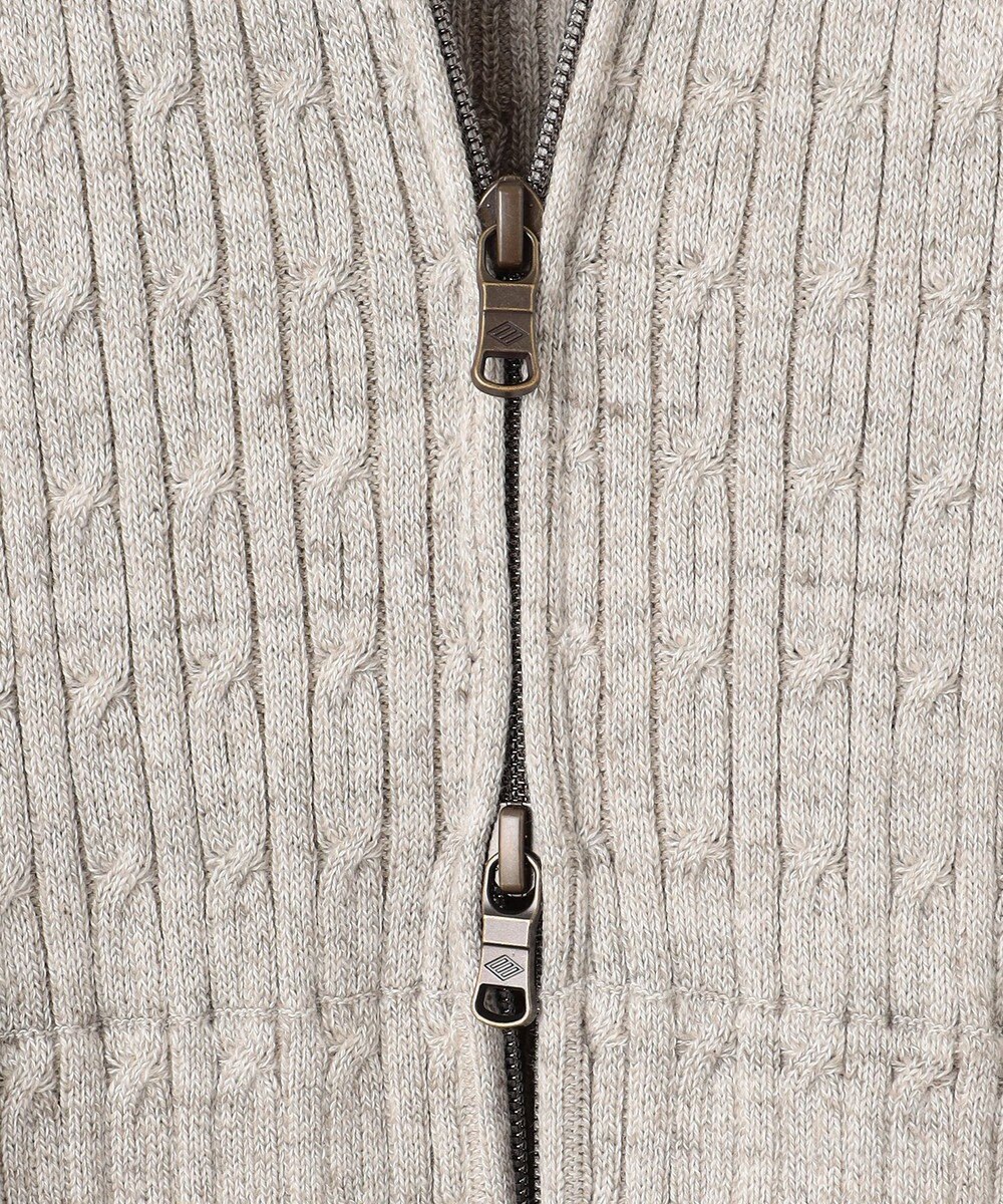 JOSEPH ABBOUD 【キングサイズ・オリジナルオーガニックコットン使用】JOE COTTONニット パーカー 