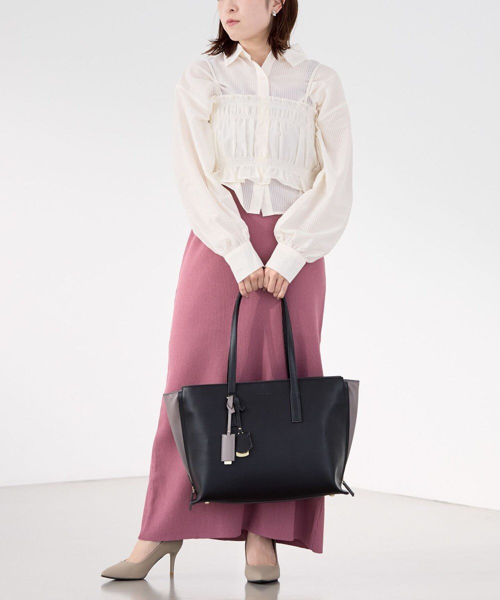 ACE BAGS & LUGGAGE Jewelna Rose OLバッグ・セレム  横型トートバッグ A4サイズ 16189 ジュエルナローズ cs 