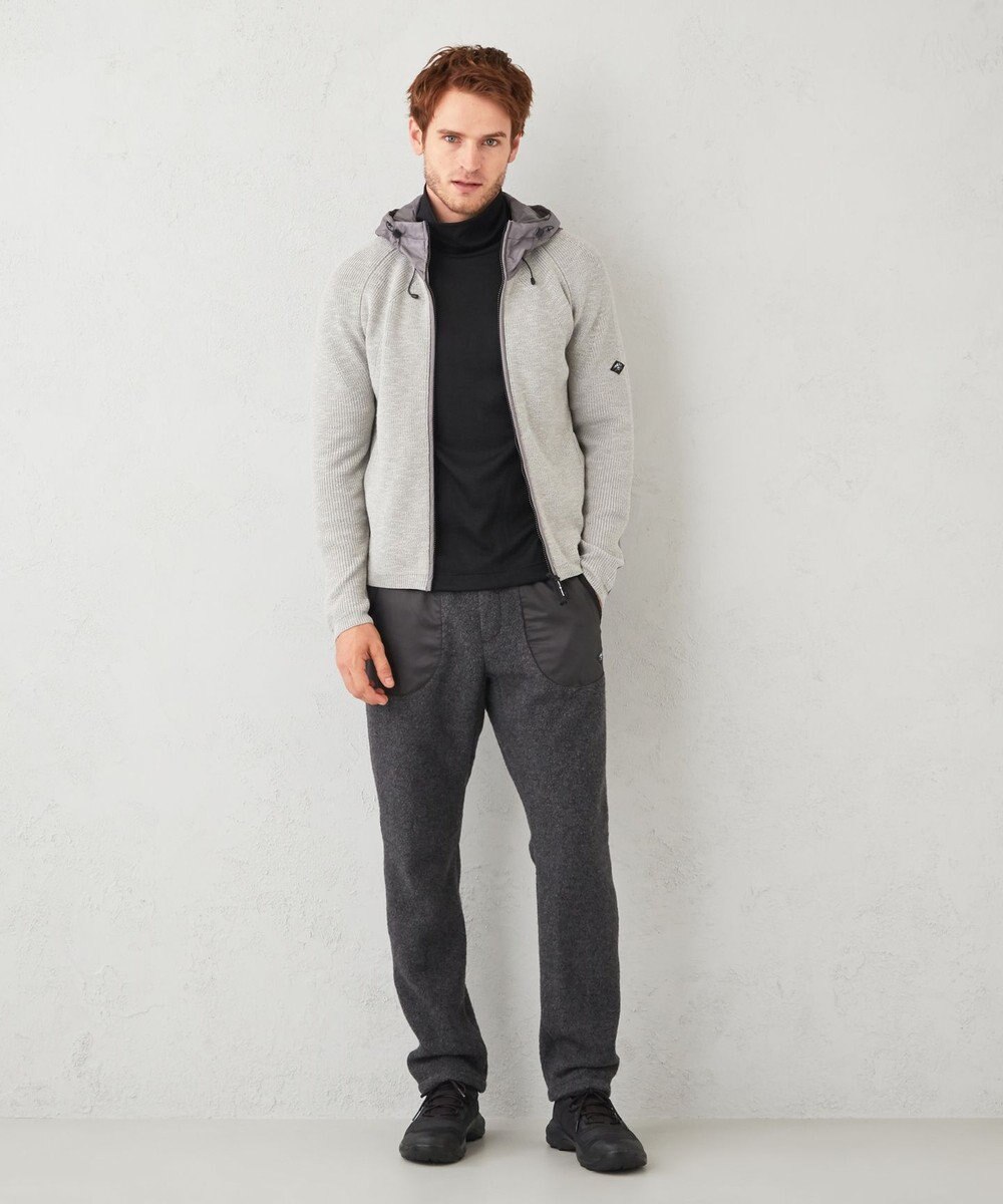 JOSEPH ABBOUD MOUNTAIN 【UNISEX】ウォッシャブルウールタートルネック 