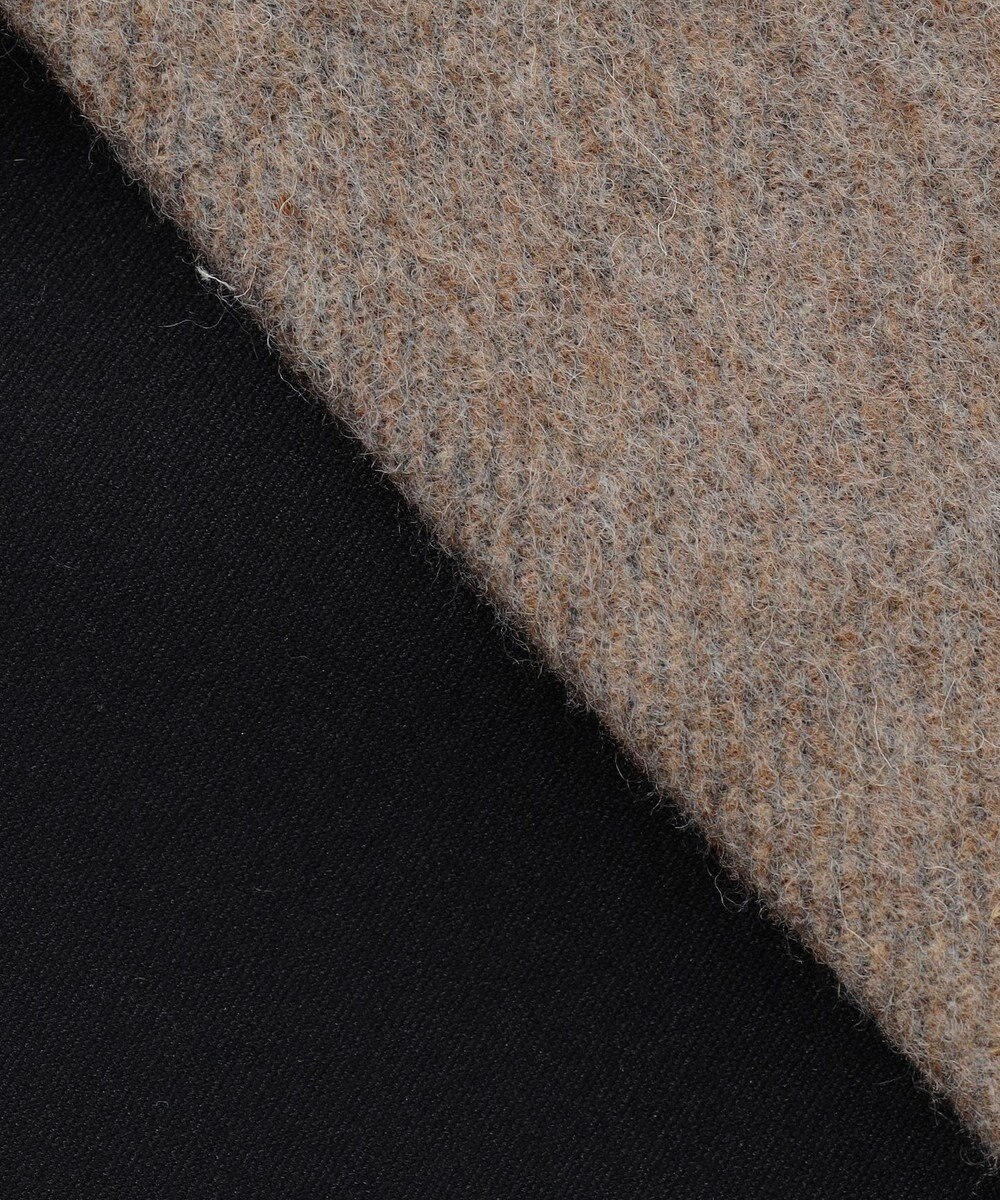 ICB ライトシャギーボンディング ステンカラーコート 