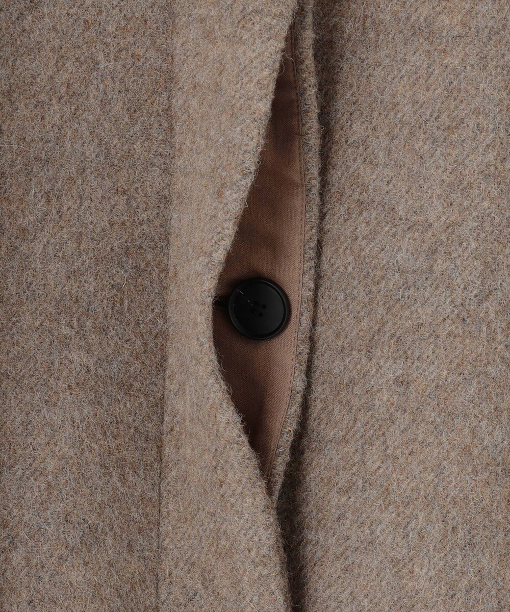 ICB ライトシャギーボンディング ステンカラーコート 