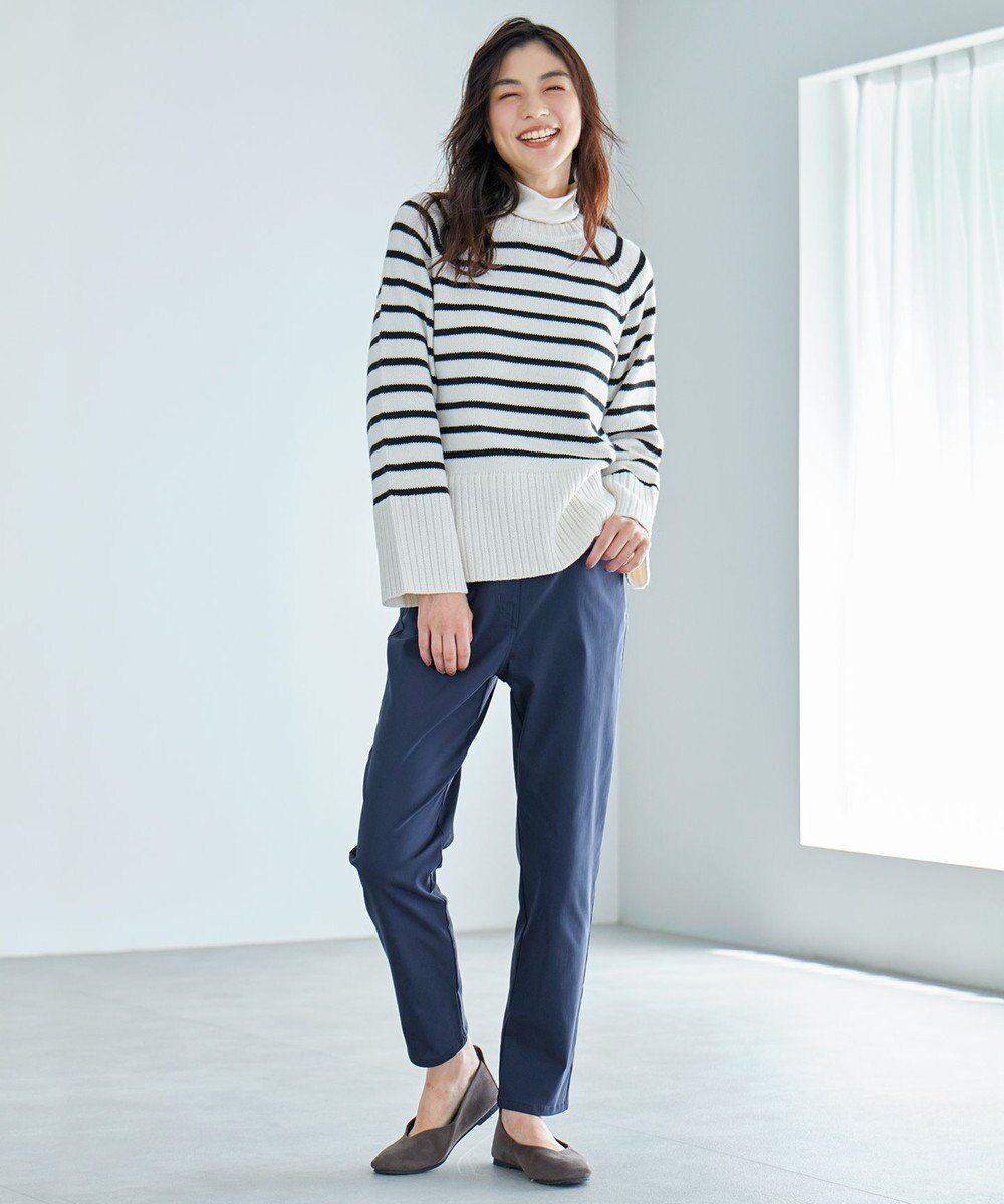 ANY 【6色展開】ラムウールラグランスリーブニット 