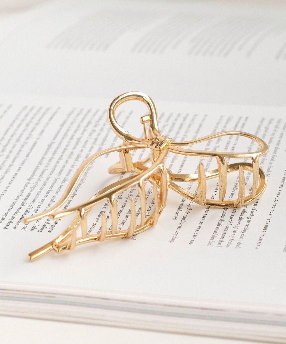 Phoebe 【WEB限定】スウィングリボンバンスクリップ 