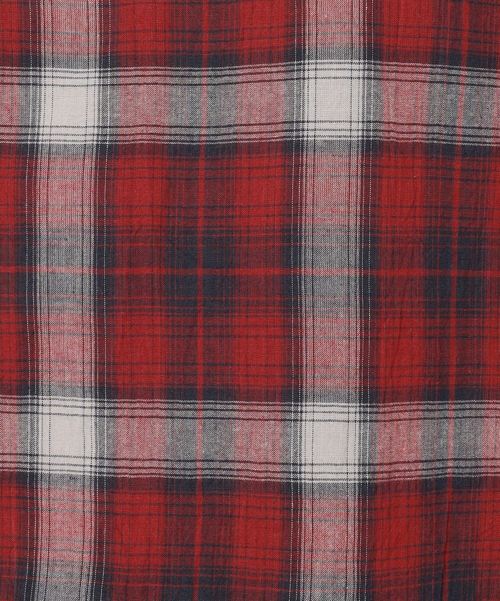 J.PRESS MEN 【J.PRESS ORIGINALS】【UNISEX】Indian Madras Open Shirts / Baggy-Fit 