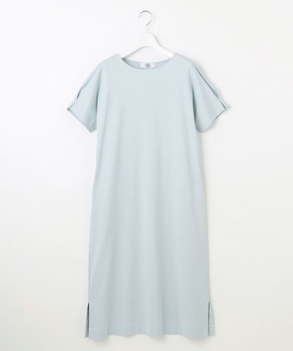 J.PRESS LADIES L 【WEB限定カラーあり・洗える】コットンスムース ドルマンスリーブ ワンピース 