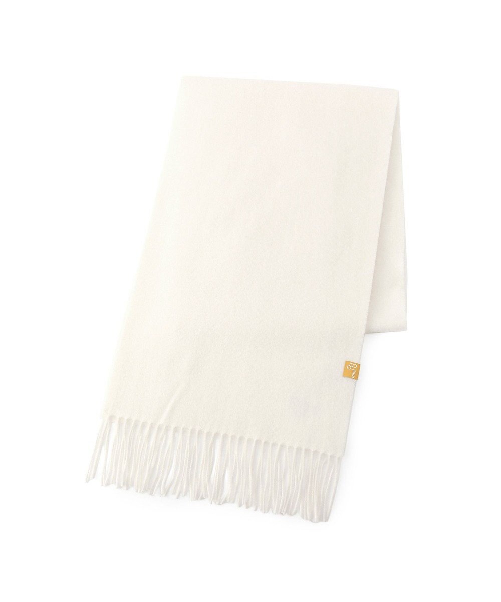 MOONBAT WEB限定【洗える】ミエル (miel) カシミヤ100％ プレーンマフラー 