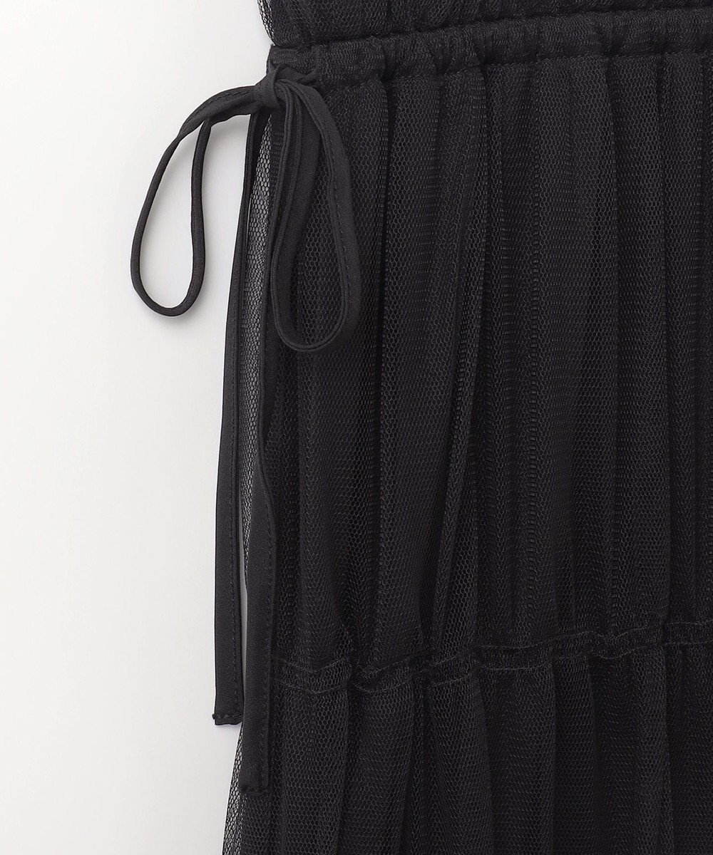 GRACE CONTINENTAL チュールティアードワンピース 