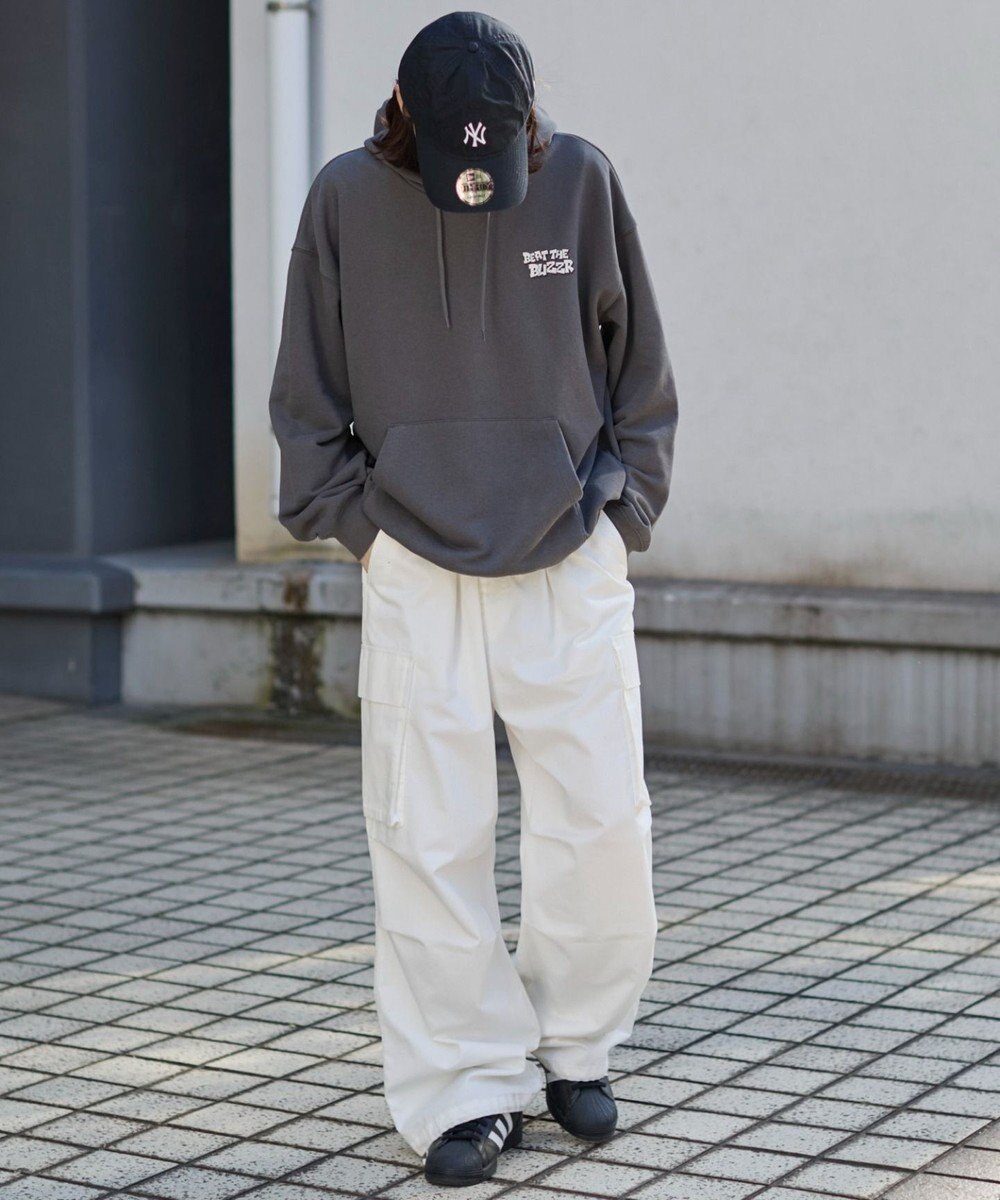 WEGO 【ユニセックス着用ITEM】別注NEWJACKグラフィックプルパーカー 