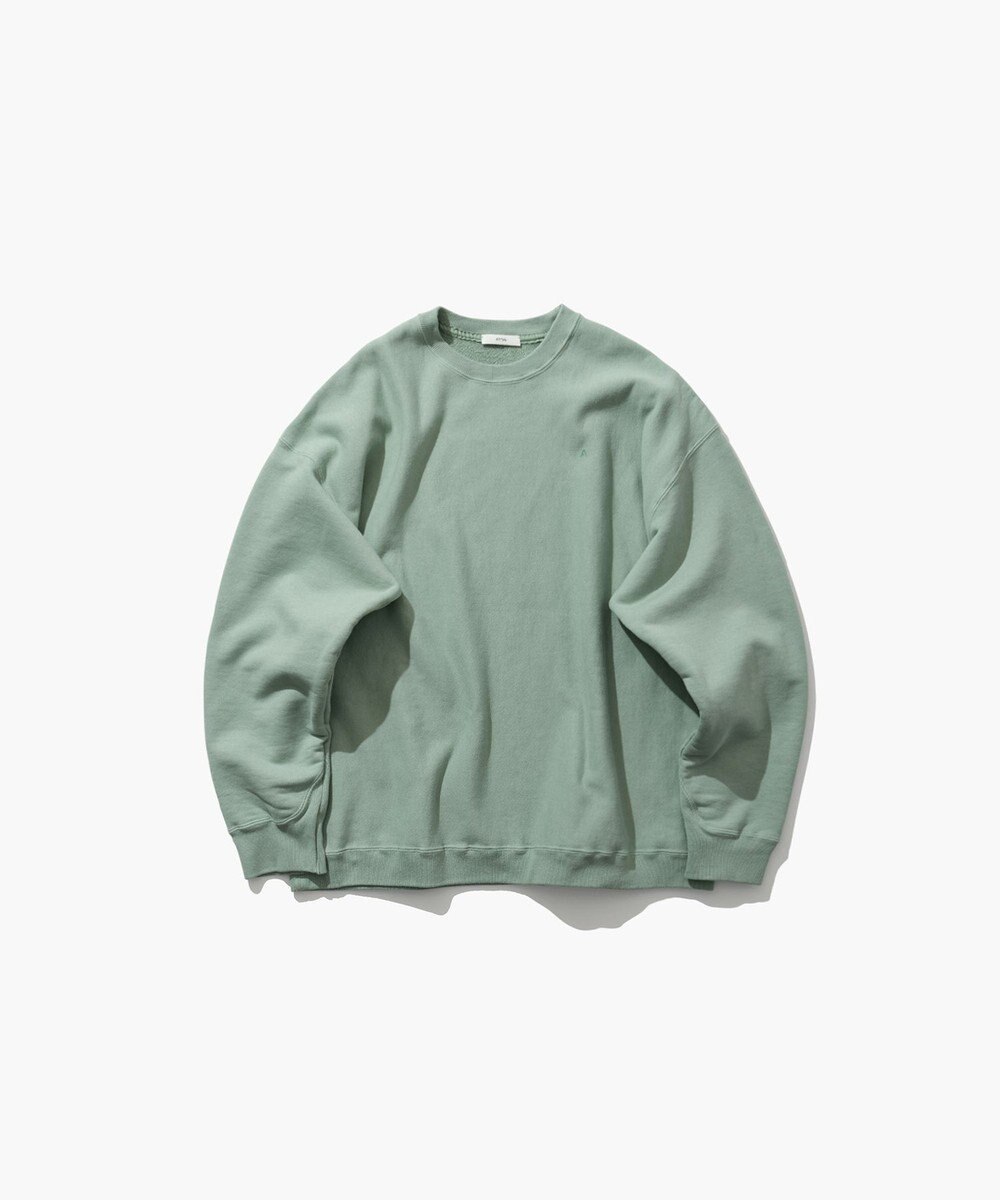 ATON NATURAL DYED URAKE | オーバーサイズスウェットシャツ - UNISEX 