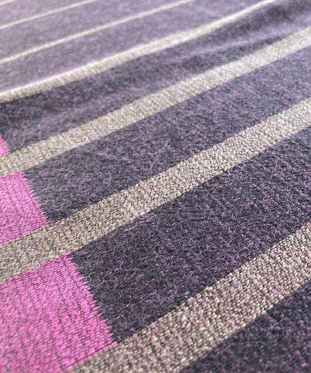 POLS ウールジャカードストール 