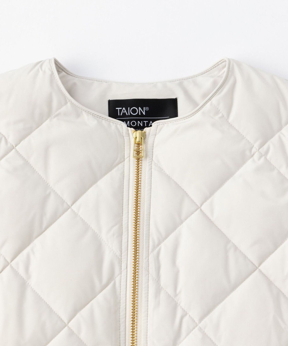 UNFILO 【TAION×UNFILO】キルティングダウン ショート丈ブルゾン 