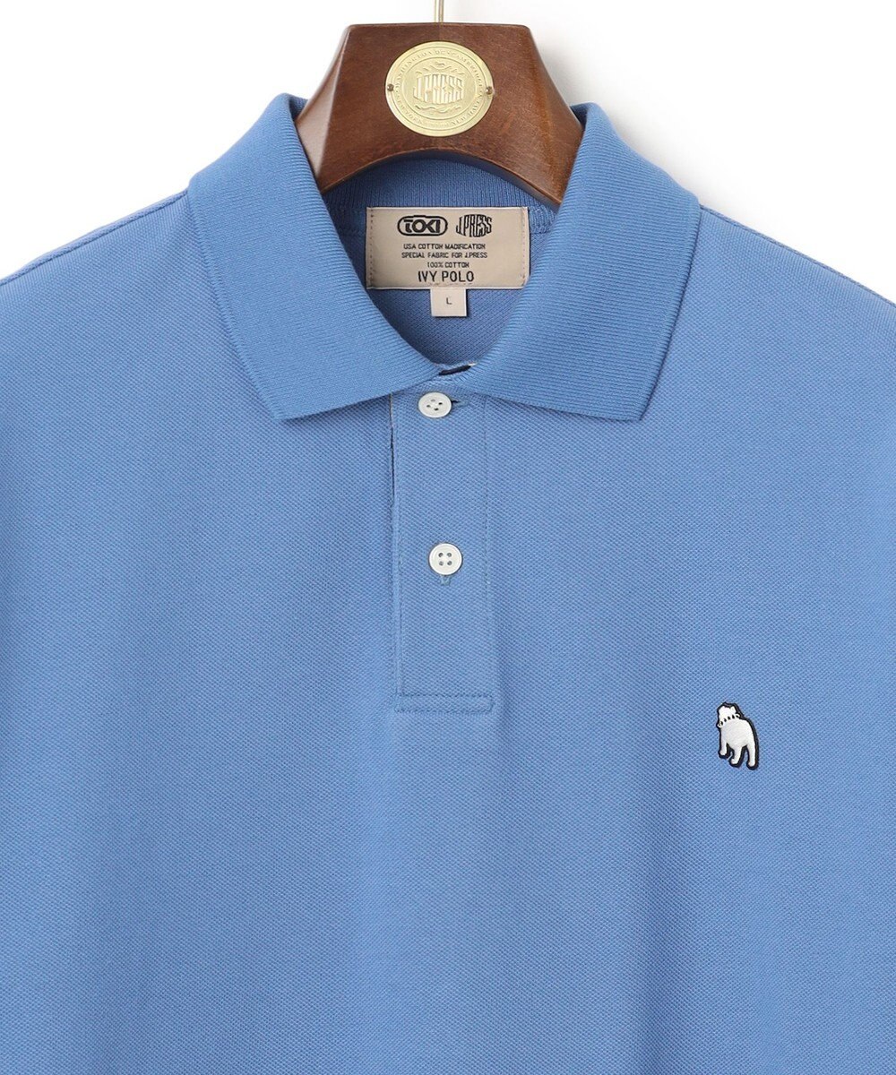 J.PRESS MEN 【大人気 / 10色展開】バックブル カノコレジメン ポロシャツ 