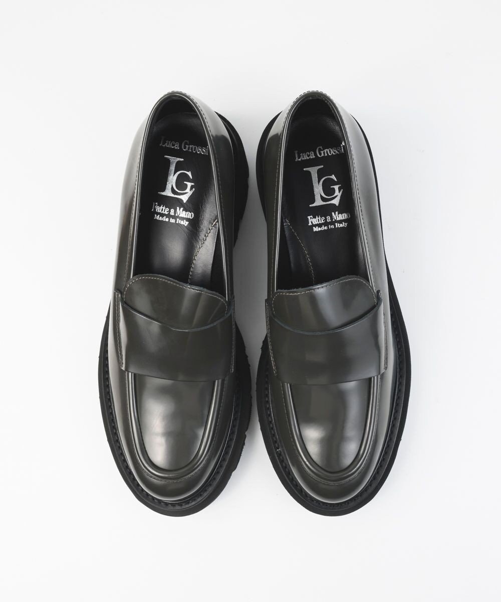 BONTRE 【LucaGrossi/ルカグロッシ】厚底コインローファー/G815M-UA 