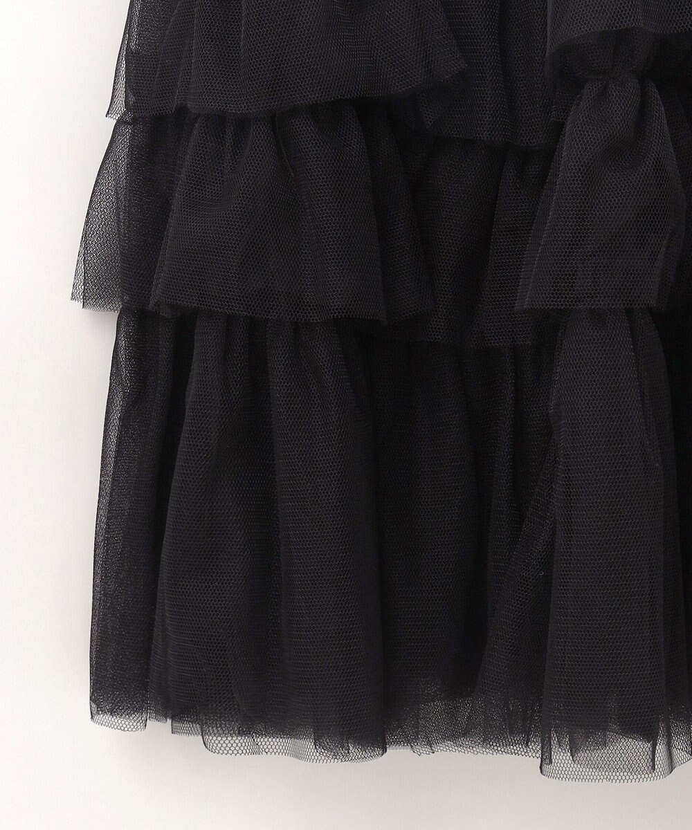 GRACE CONTINENTAL チュールティアードワンピース 