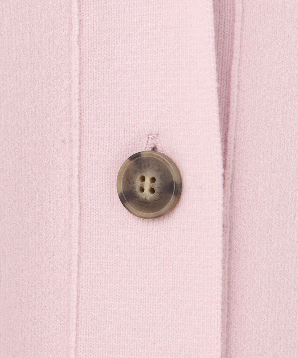 UNFILO 【軽量】コットンミックスニット カーディガン 