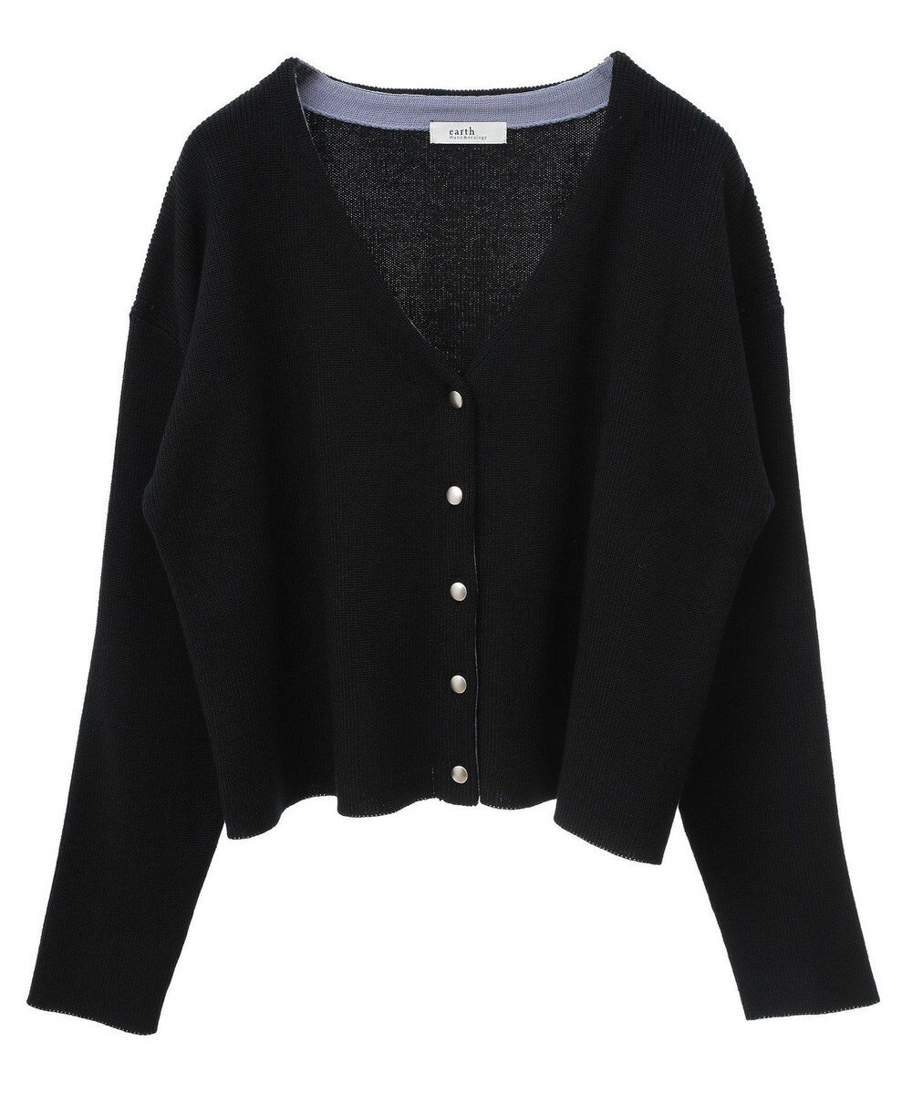 earth music&ecology コンパクトカーディガン 