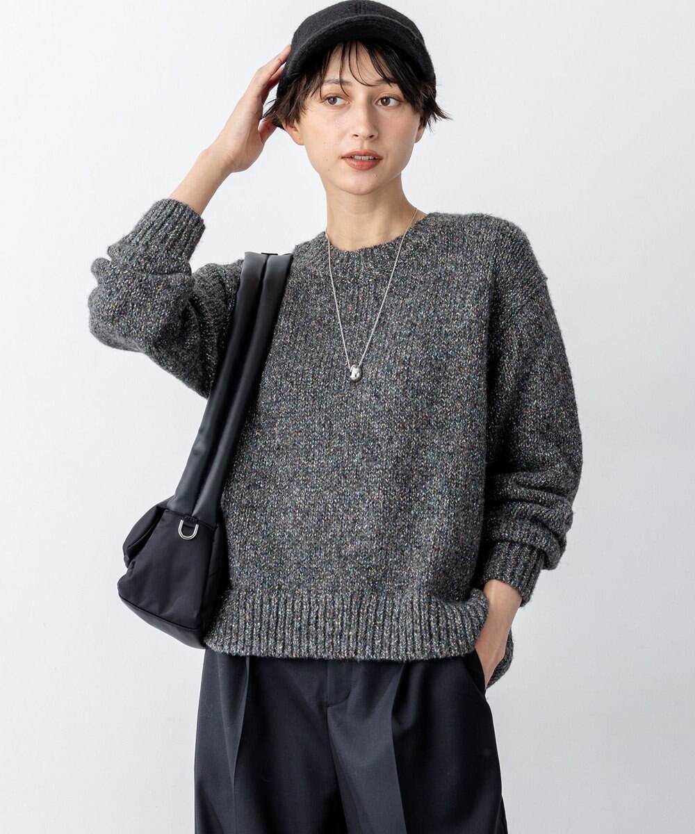 23区 【洗える】マーブルルレックスリリー バルキーニット 