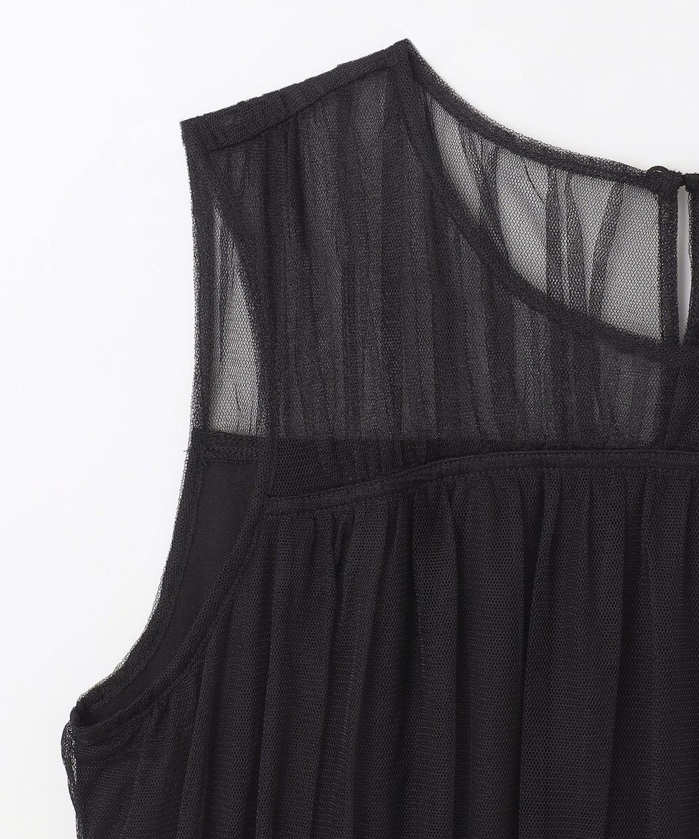 GRACE CONTINENTAL チュールティアードワンピース 