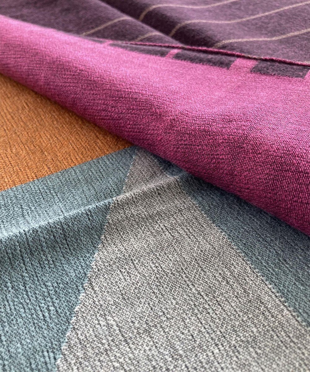 POLS ウールジャカードストール 