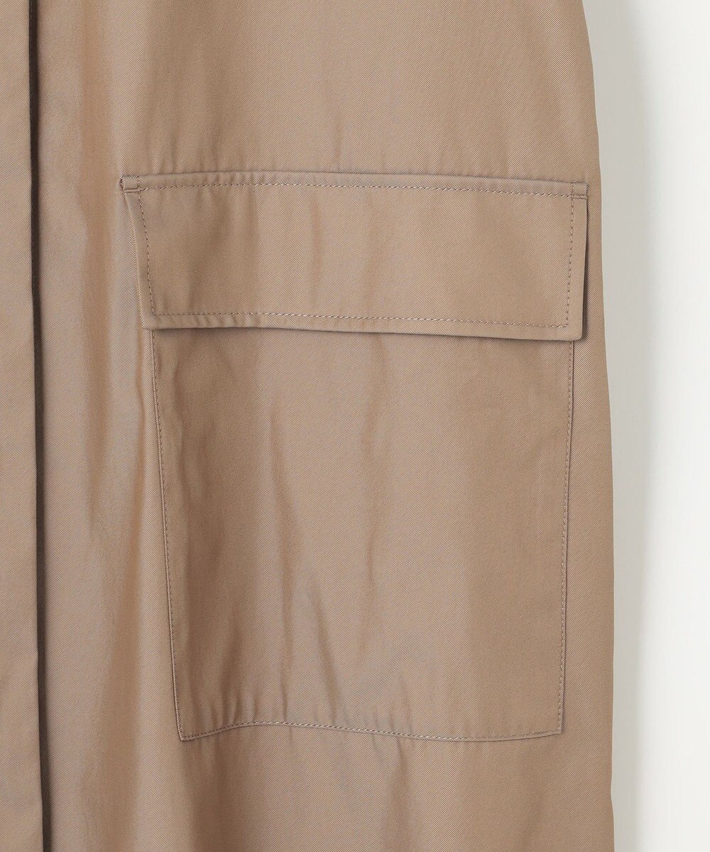 自由区 【XSサイズ～/洗える】リバーメモリー ステンカラーコート 