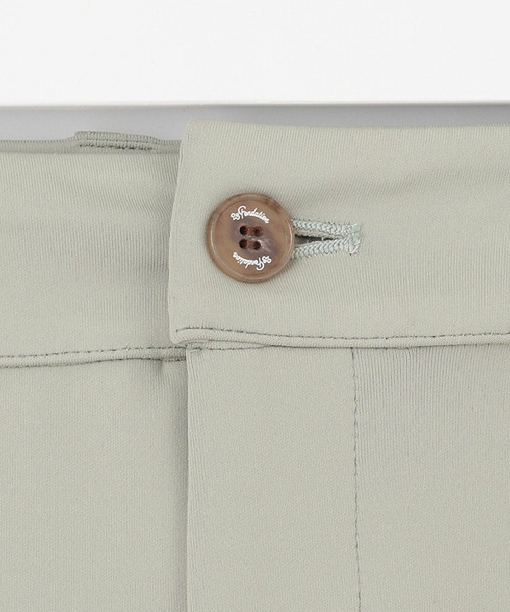 23区GOLF 【WOMEN】【23Fondation/WEB&一部店舗限定】ソフトダンボールニット フレアパンツ 