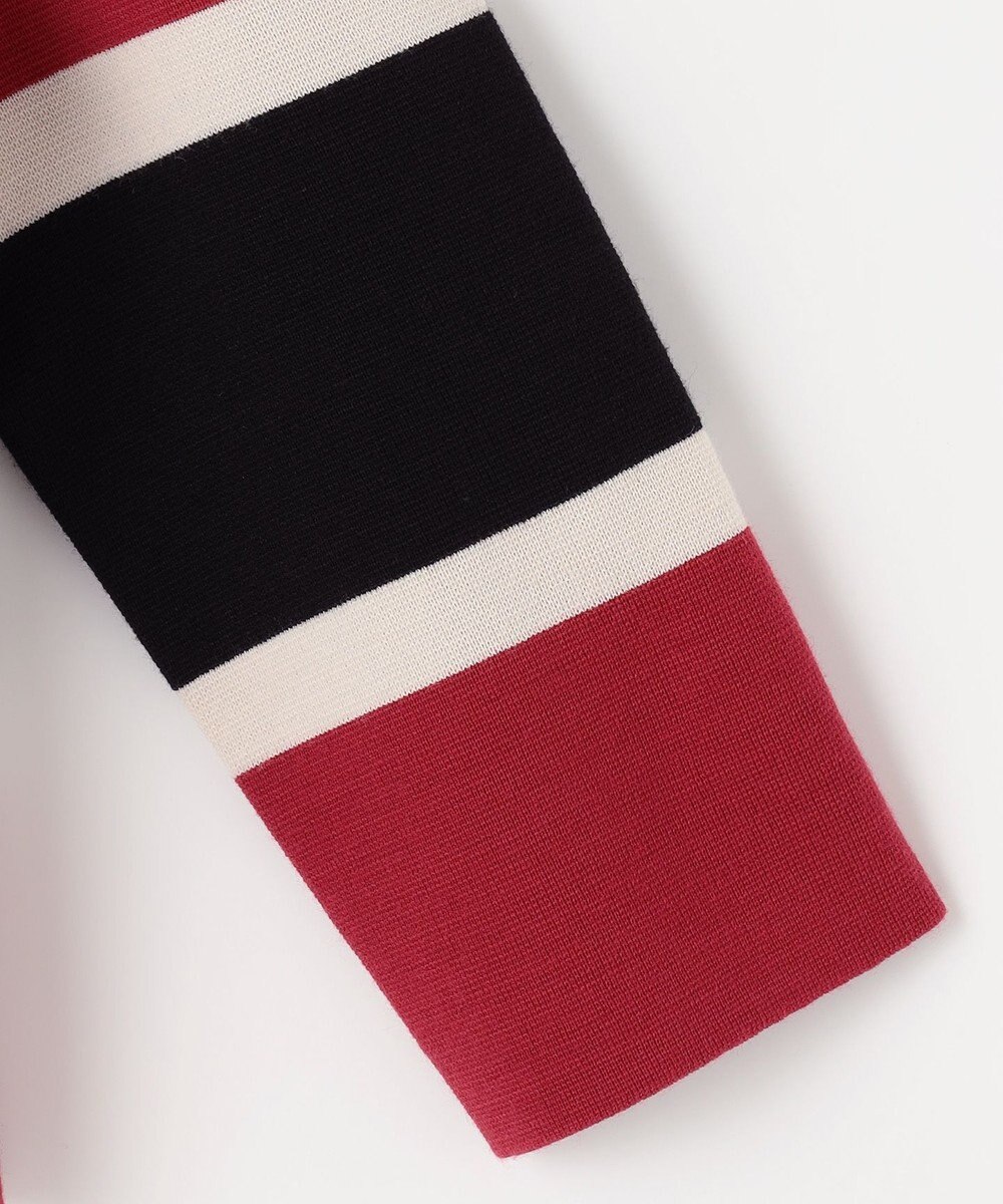 自由区 S 【洗える】ウールミラノボーダー ニット 