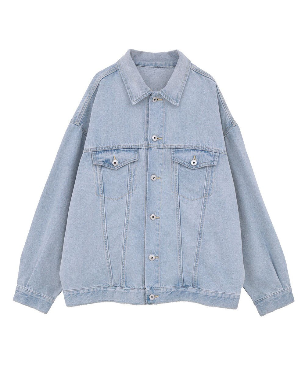 earth music&ecology ビッグデニムジャケット 