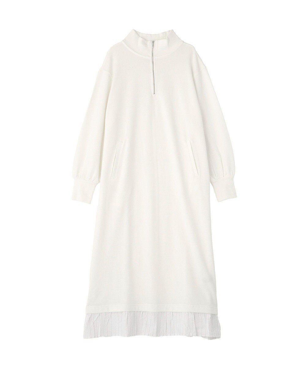 earth music&ecology レイヤーヘムワンピース 