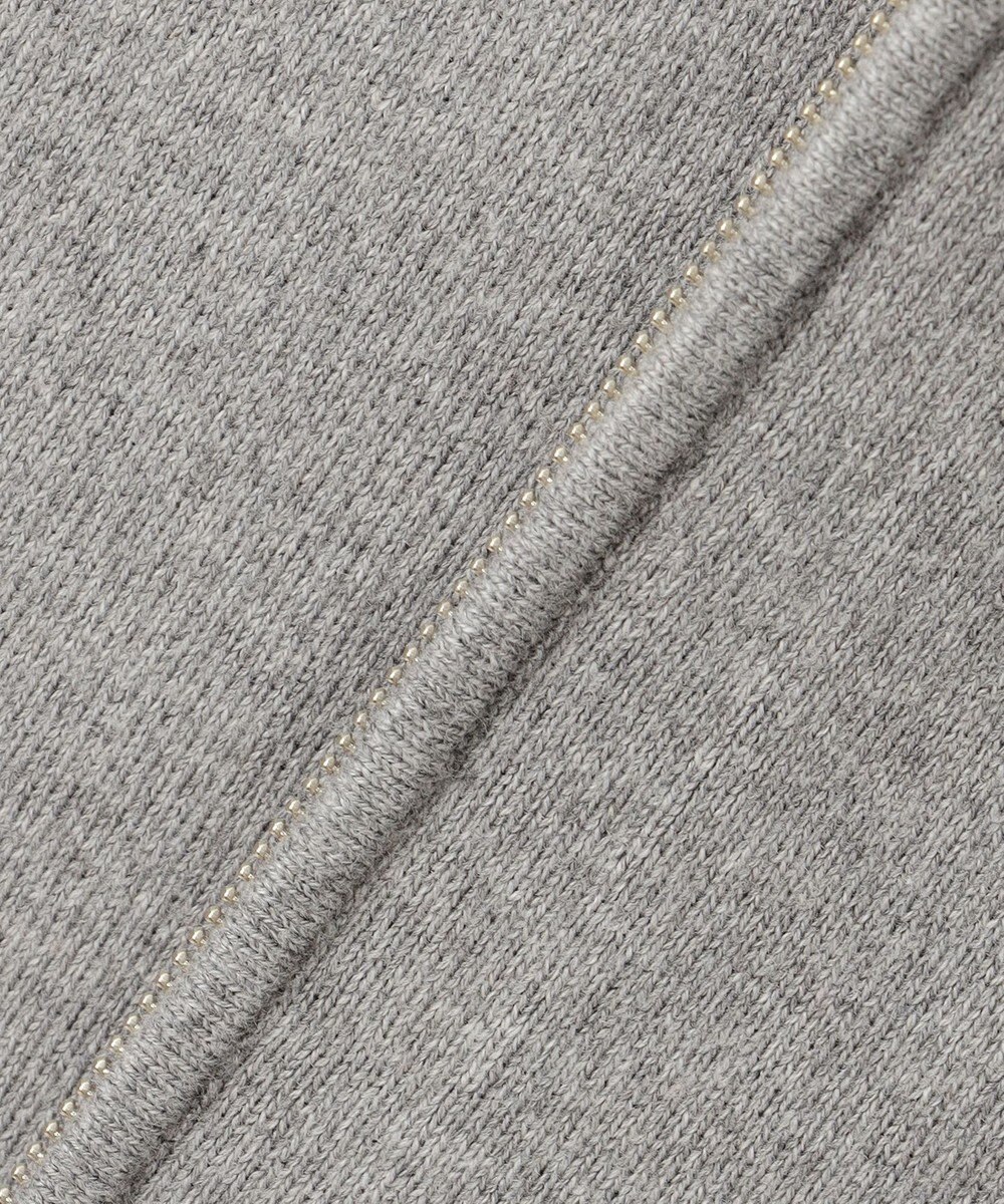 uncrave カシミヤブレンドニット ジップアップブルゾン 