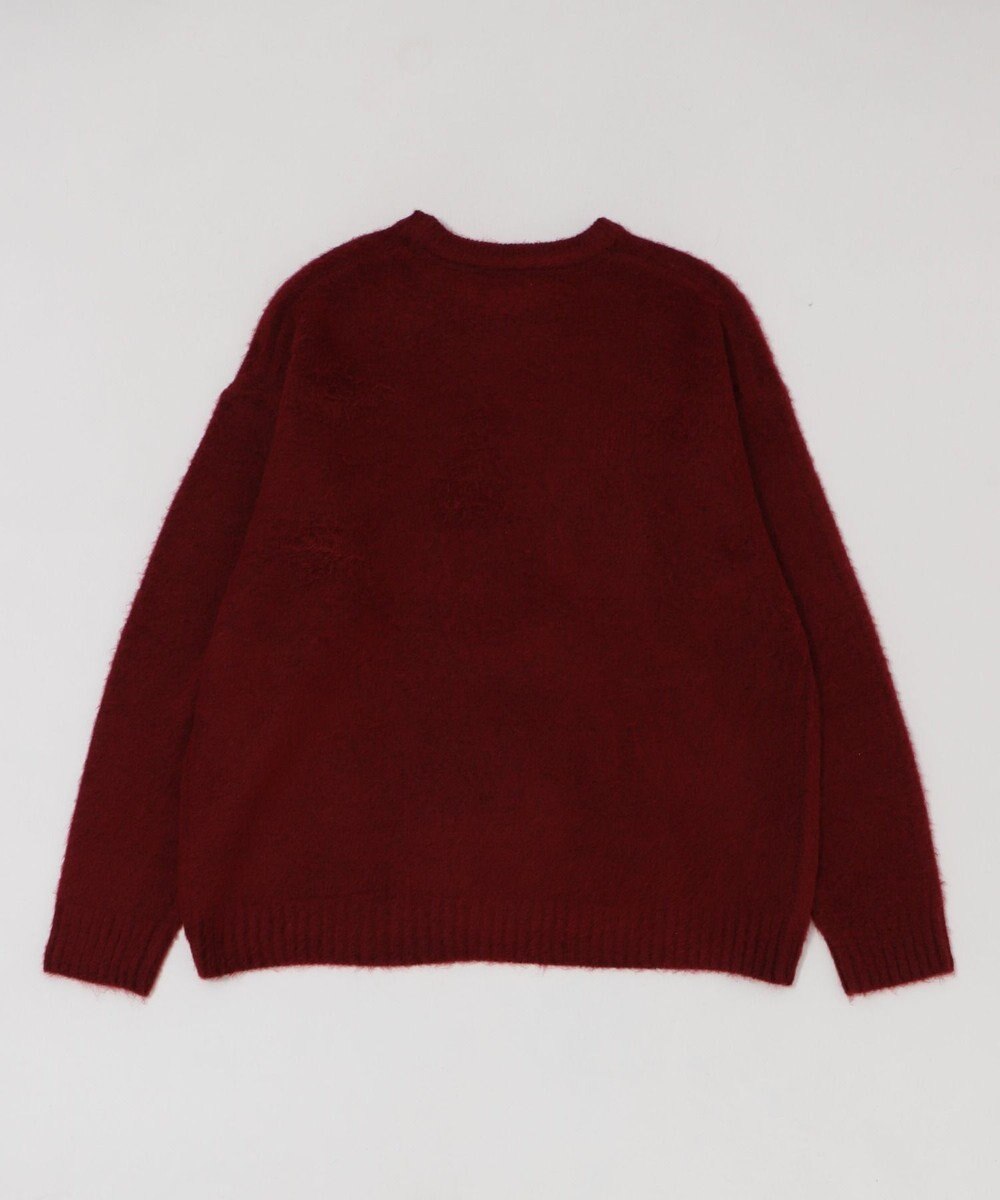 WEGO 【ユニセックス着用ITEM/MLサイズ展開/25年秋冬新作】ファジーグラフィックプルオーバー 