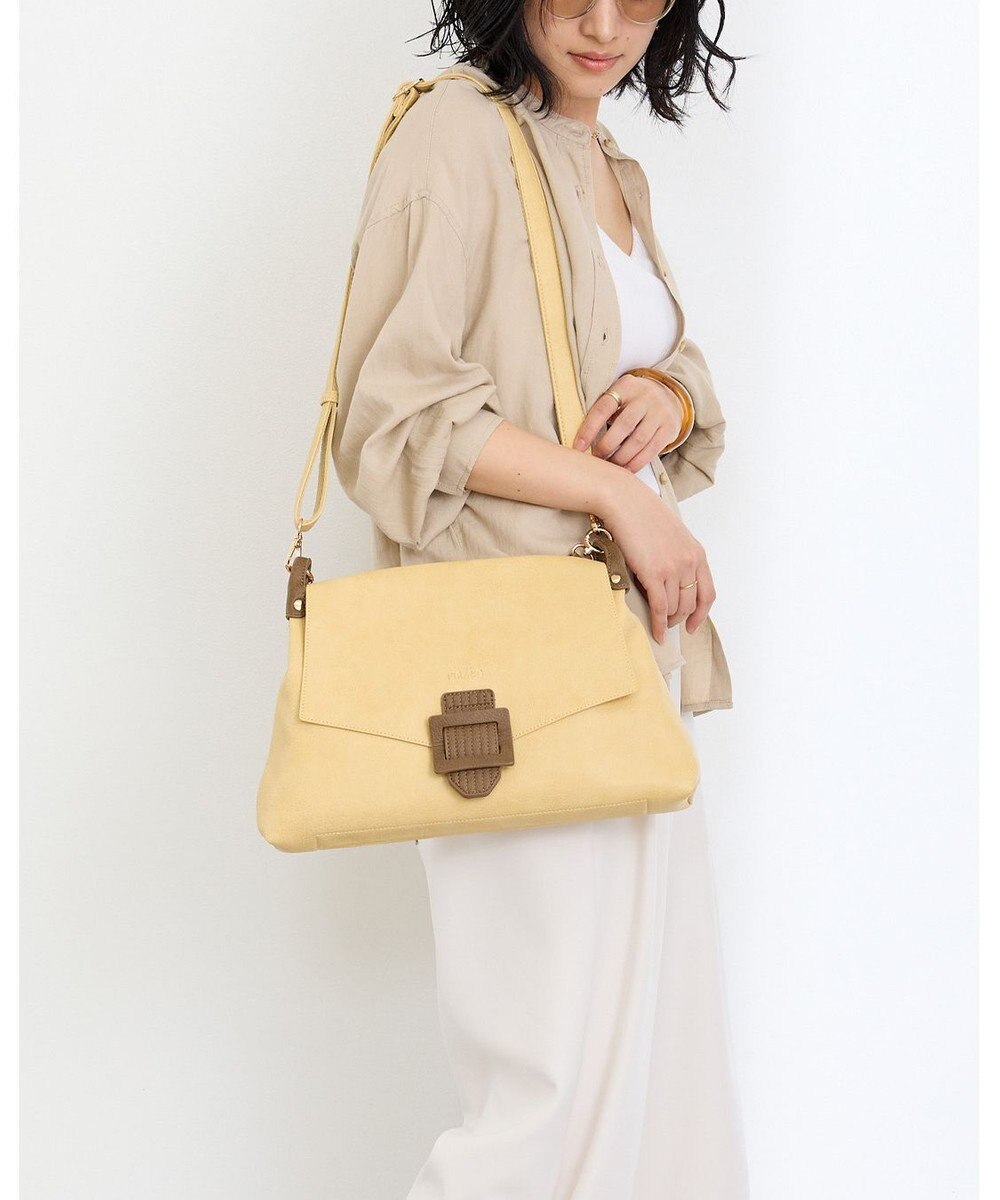 MioFIRANO バックル付きフラップトートバッグ 2WAY　FIRANO フィラノ 