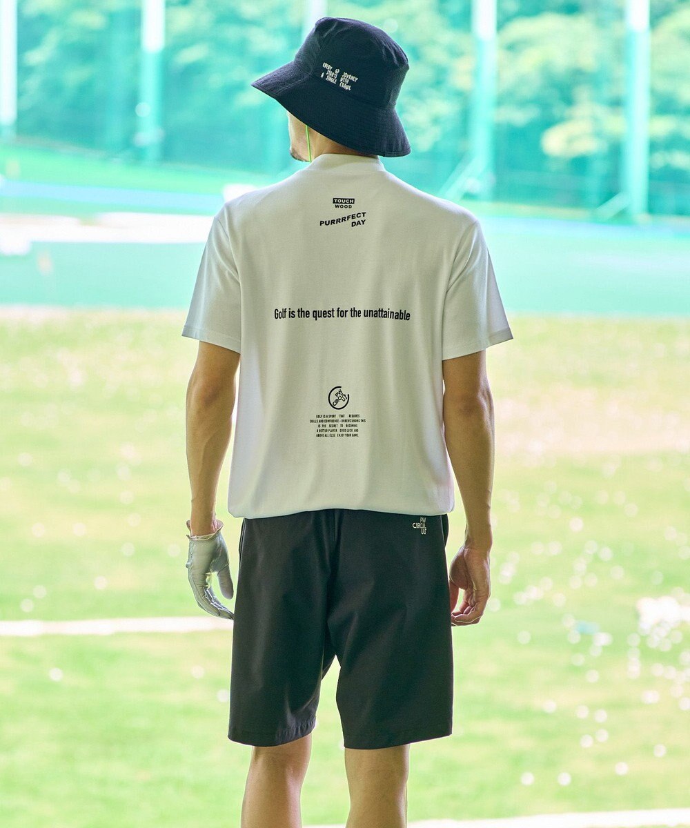 PW CIRCULUS 【MEN】DRY COOL MOVE モックネックT ゴルフ 