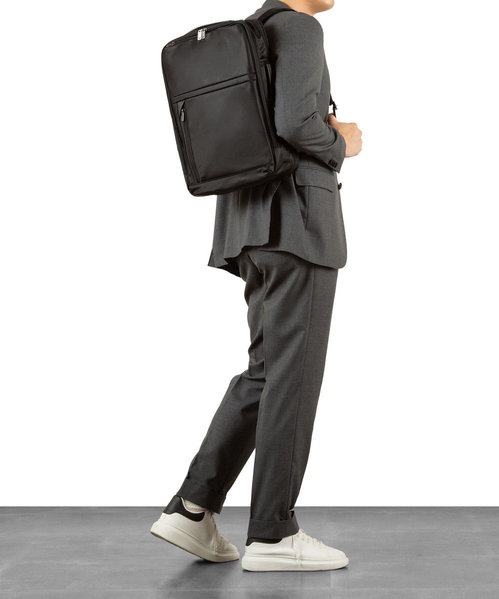 ACE BAGS & LUGGAGE World Traveler サビオ ビジネスリュック B4サイズ 15.6インチPC収納 エキスパンド(容量拡張) ２気室 65343 ワールドトラベラー 