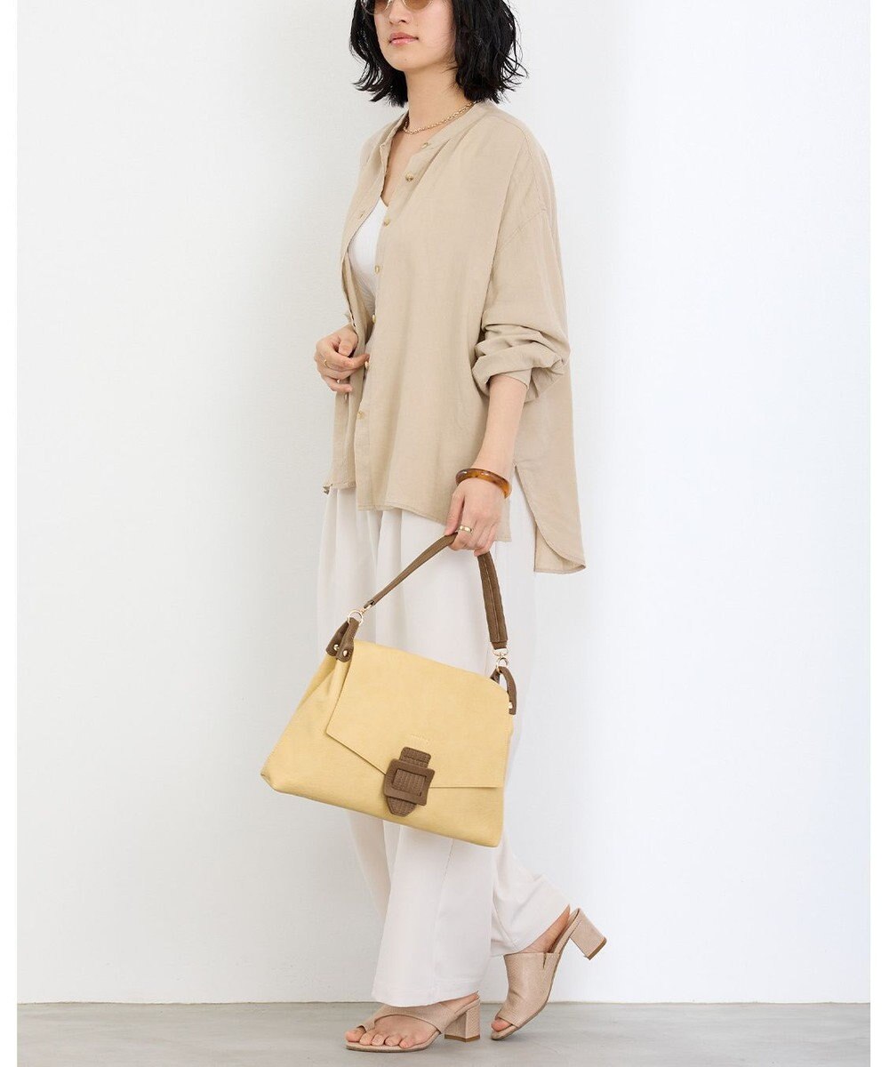 MioFIRANO バックル付きフラップトートバッグ 2WAY　FIRANO フィラノ 