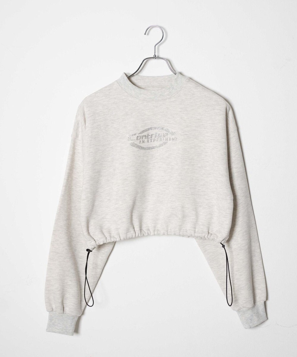 WEGO 裏起毛ドロストショートスウェット 